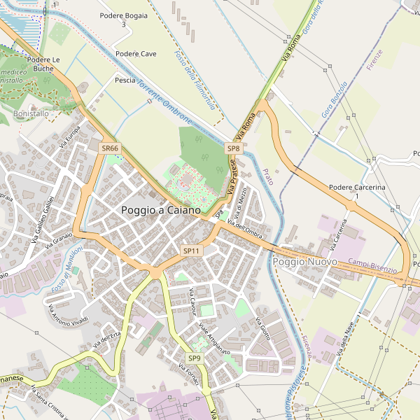 Thumbnail mappa taxi di Poggio a Caiano