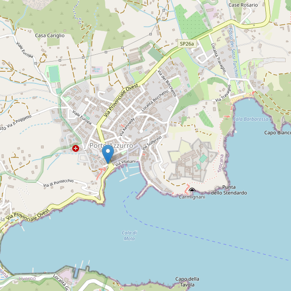 Thumbnail mappa taxi di Porto Azzurro