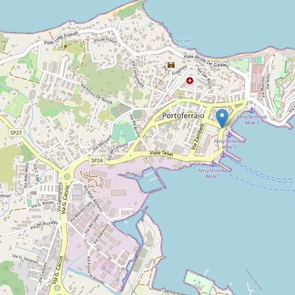 Thumbnail mappa taxi di Portoferraio