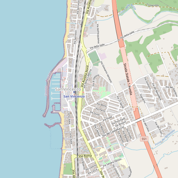 Thumbnail mappa taxi di San Vincenzo