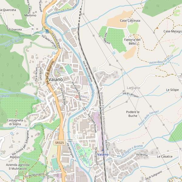 Thumbnail mappa taxi di Vaiano