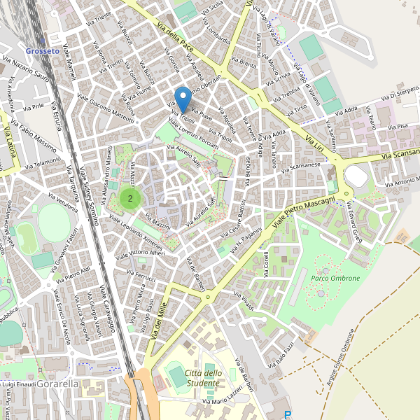 Thumbnail mappa teatri Grosseto