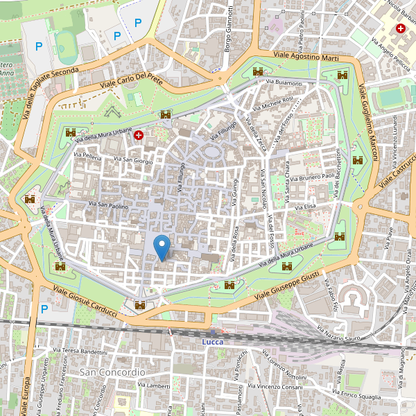 Thumbnail mappa teatri Lucca