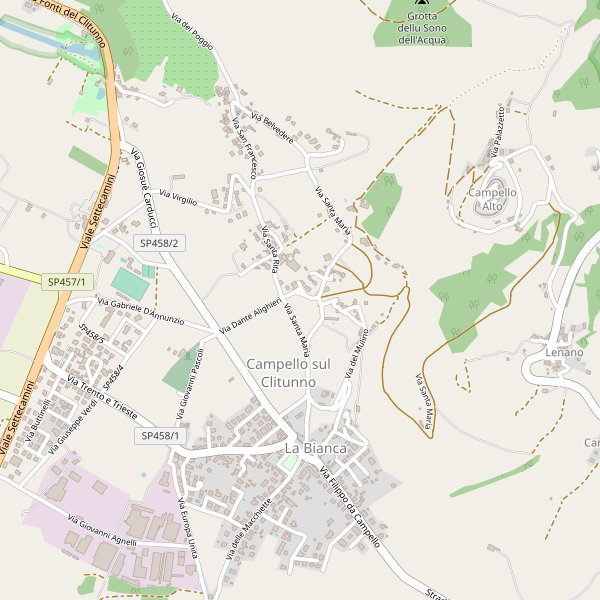 Thumbnail mappa scuole di Campello sul Clitunno