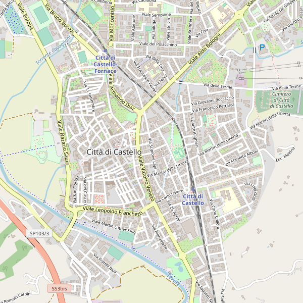 Thumbnail mappa scuole di Città di Castello