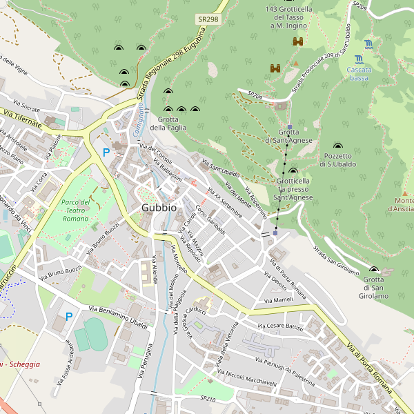 Thumbnail mappa scuole di Gubbio