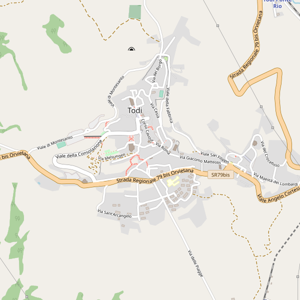 Thumbnail mappa chiese di Todi