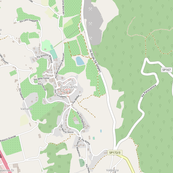 Thumbnail mappa calzature di Corciano