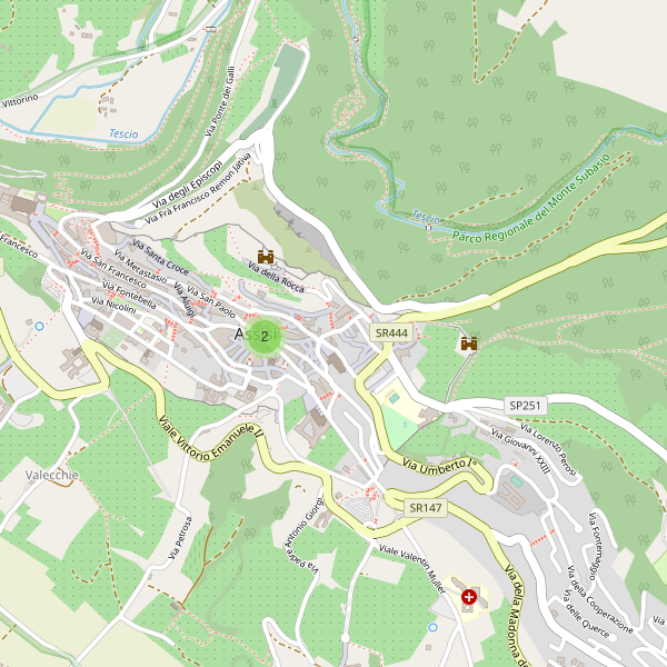 Thumbnail mappa farmacie di Assisi