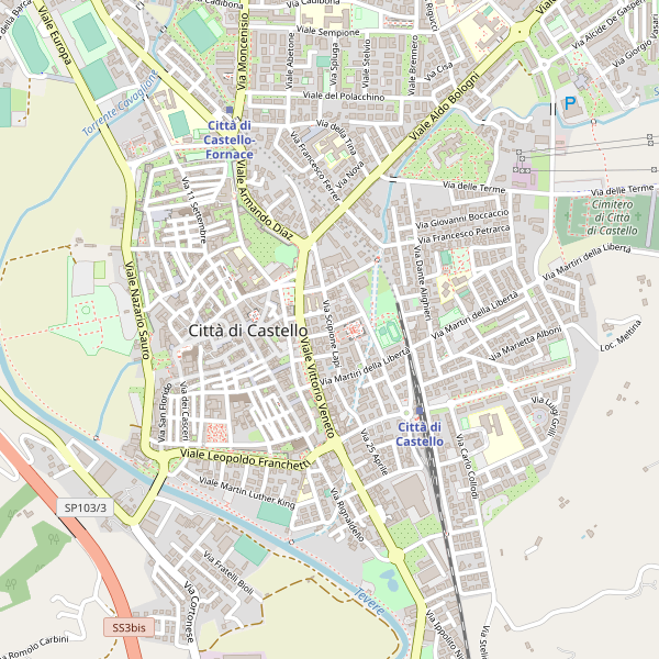 Thumbnail mappa mercati di Città di Castello
