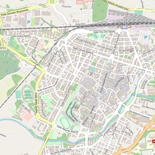 Thumbnail mappa mercati di Terni