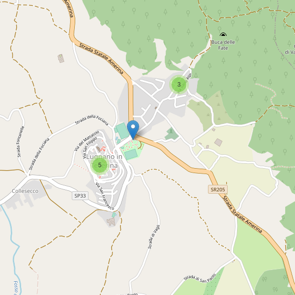 Thumbnail mappa parcheggi di Lugnano in Teverina