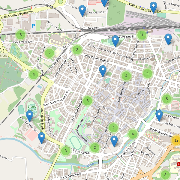 Thumbnail mappa parcheggi di Terni