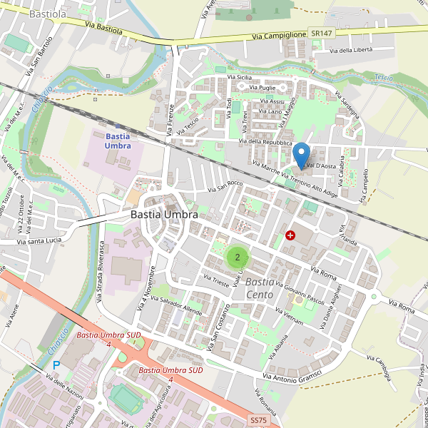 Thumbnail mappa scuole di Bastia Umbra
