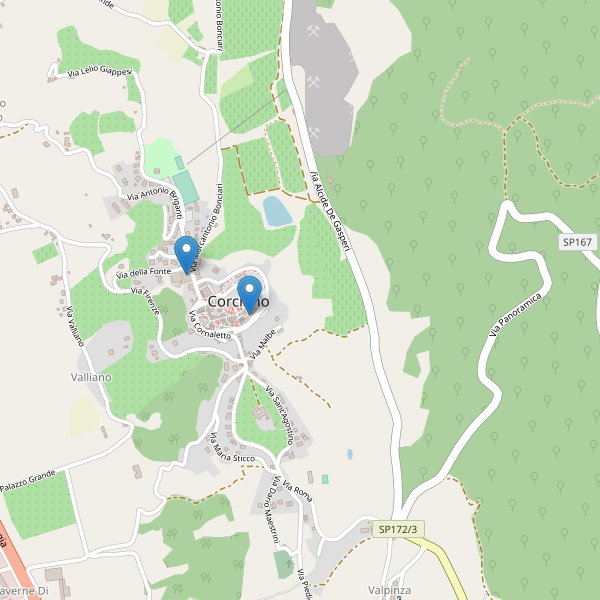 Thumbnail mappa scuole di Corciano