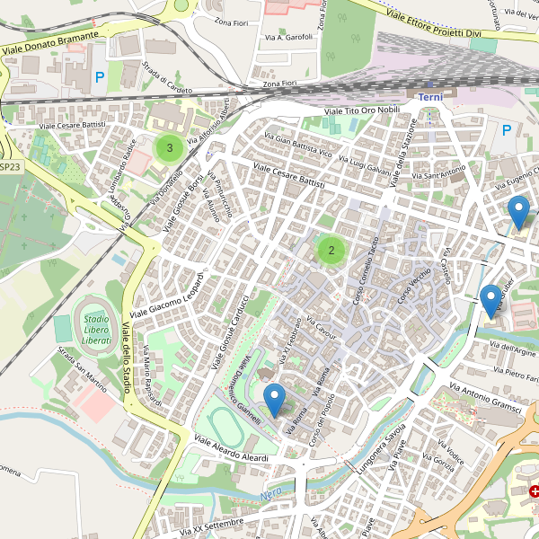 Thumbnail mappa scuole di Terni