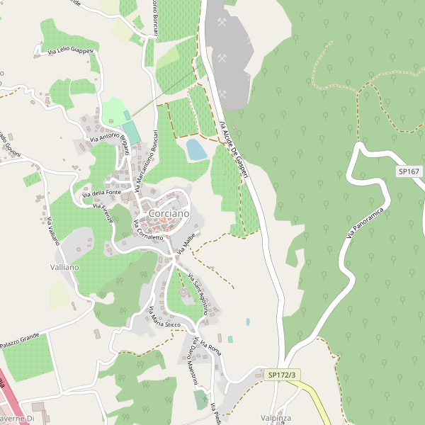 Thumbnail mappa stazioni di Corciano