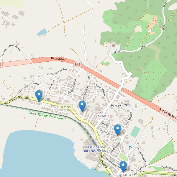 Thumbnail mappa supermercati di Passignano sul Trasimeno
