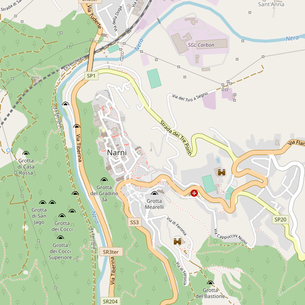 Thumbnail mappa taxi di Narni