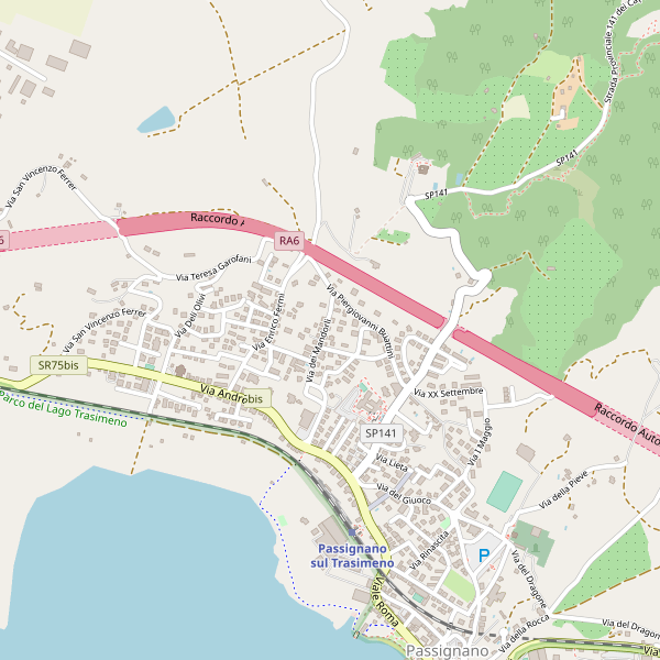 Thumbnail mappa taxi di Passignano sul Trasimeno