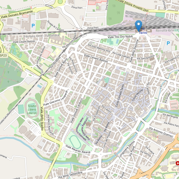 Thumbnail mappa taxi di Terni