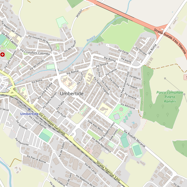 Thumbnail mappa taxi di Umbertide