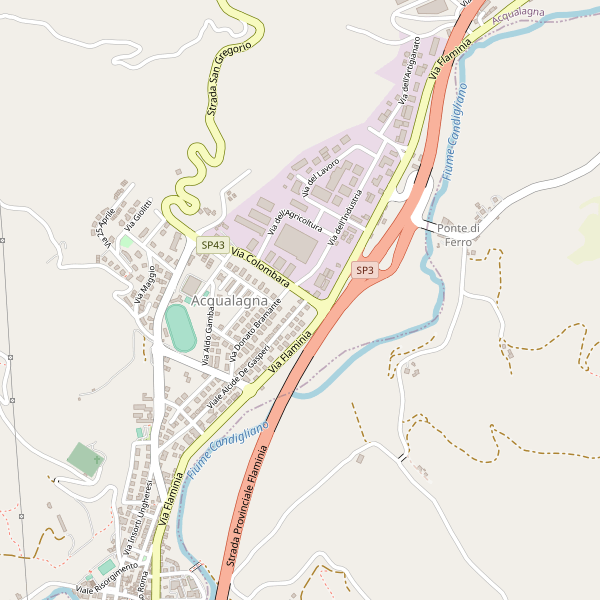 Thumbnail mappa forni di Acqualagna