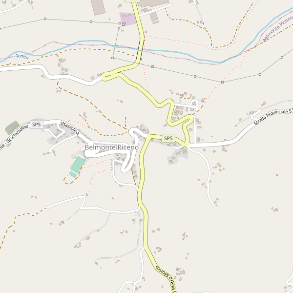 Thumbnail mappa supermercati di Belmonte Piceno