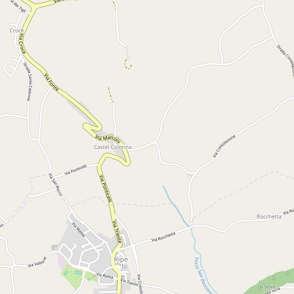 Thumbnail mappa campisportivi di Castel Colonna