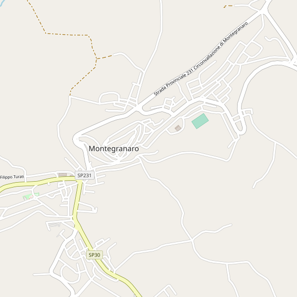 Thumbnail mappa stradale di Montegranaro