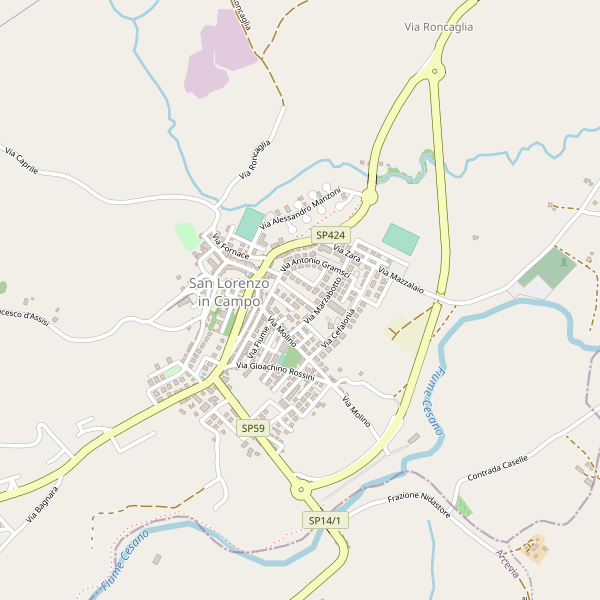 Thumbnail mappa bancomat di San Lorenzo in Campo