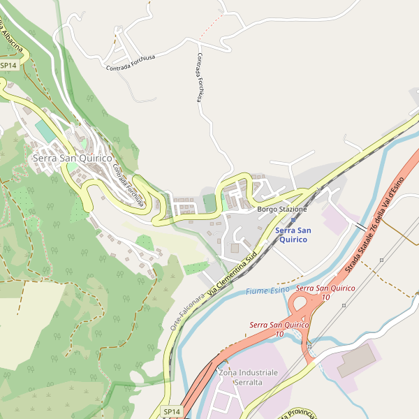 Thumbnail mappa chiese di Serra San Quirico