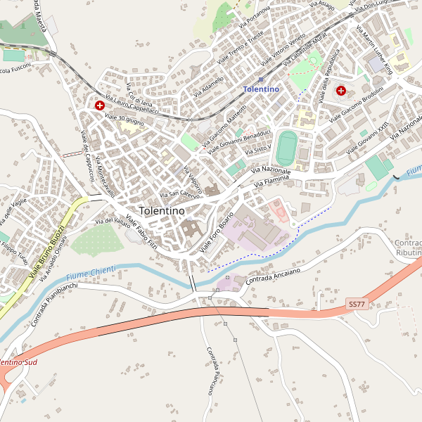 Thumbnail mappa localinotturni di Tolentino