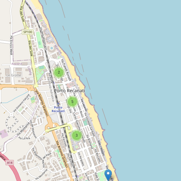 Thumbnail mappa abbigliamento di Porto Recanati