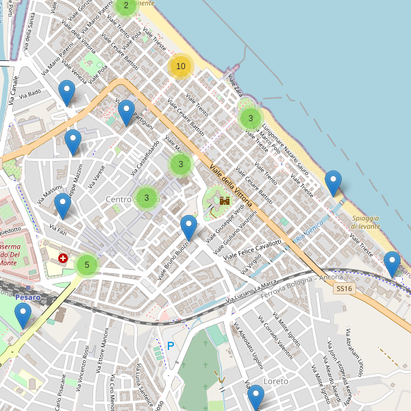 Thumbnail mappa bar di Pesaro