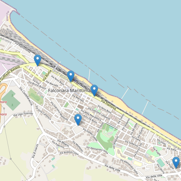 Thumbnail mappa farmacie di Falconara Marittima