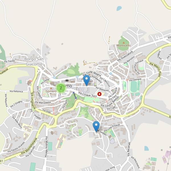 Thumbnail mappa farmacie di Osimo