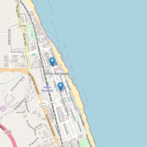 Thumbnail mappa farmacie di Porto Recanati