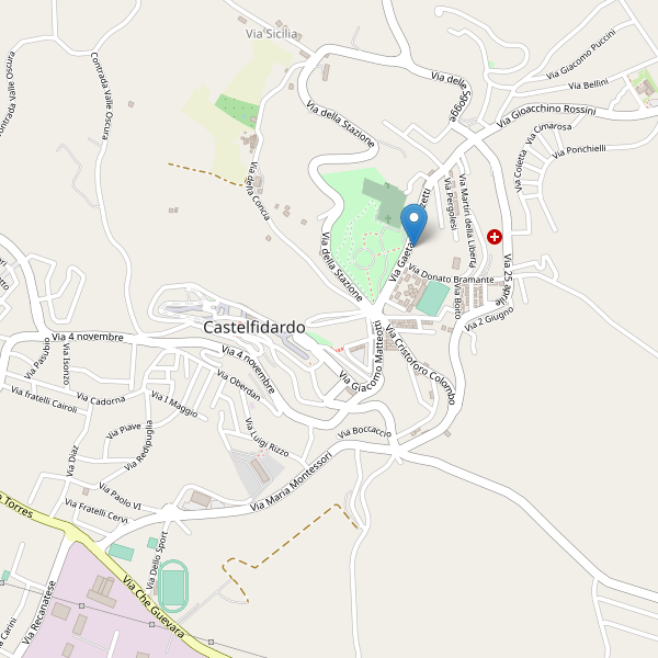 Thumbnail mappa hotel di Castelfidardo