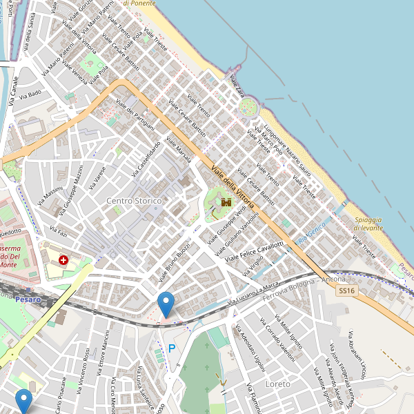 Thumbnail mappa mercati di Pesaro