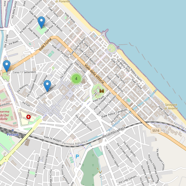 Thumbnail mappa musei di Pesaro