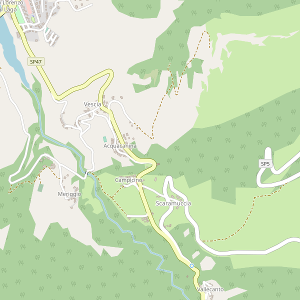 Thumbnail mappa parcheggi di Acquacanina