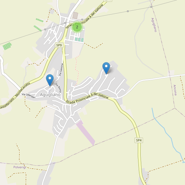 Thumbnail mappa parcheggi di Agugliano