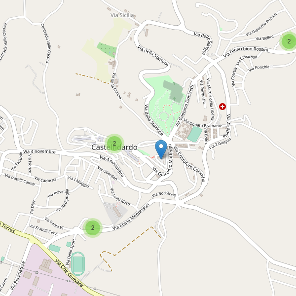 Thumbnail mappa parcheggi di Castelfidardo