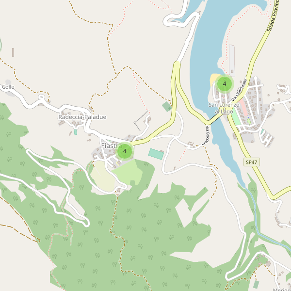 Thumbnail mappa parcheggi di Fiastra