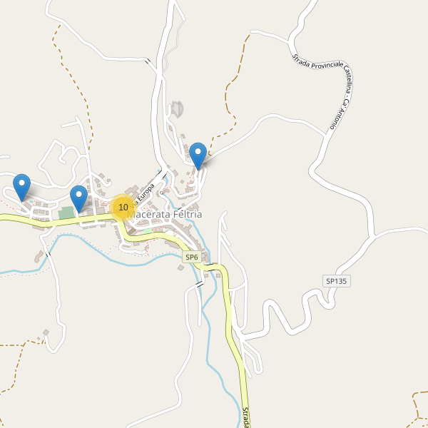 Thumbnail mappa parcheggi di Macerata Feltria