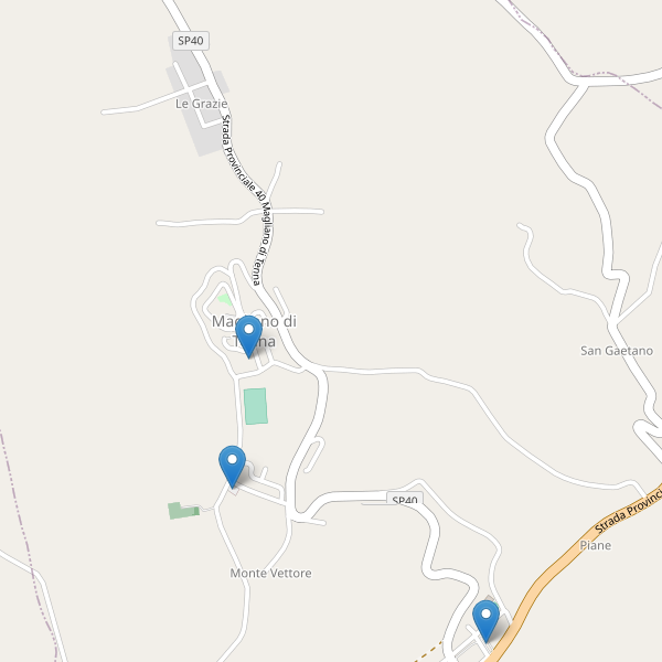 Thumbnail mappa parcheggi di Magliano di Tenna