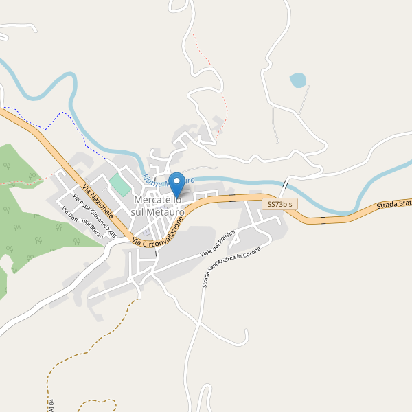 Thumbnail mappa parcheggi di Mercatello sul Metauro
