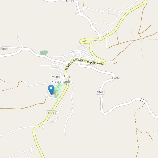 Thumbnail mappa parcheggi di Monte San Pietrangeli