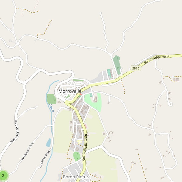 Thumbnail mappa parcheggi di Morrovalle